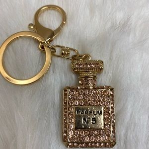 Fashion keychain perfum